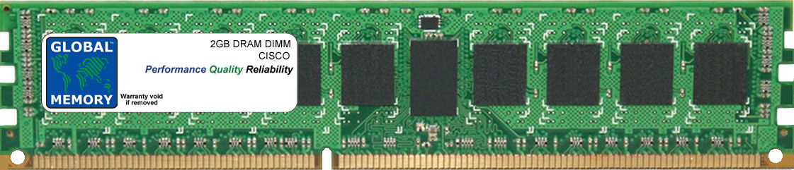 2GB DRAM DIMM MEMORY RAM FOR CISCO UCS B200 M1 / C200 M1 / C210 M1 SERVERS (N01-M302GB1)
